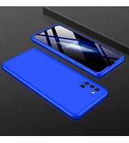 Galaxy A31 Kılıf Zore Ays Full Koruma Kılıf (Mavi)