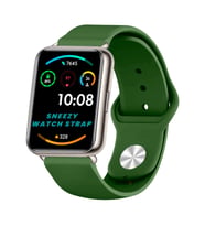 Huawei Watch Fit 2 Uyumlu PureLux Soft Silikon Kordon (Çam Yeşili)