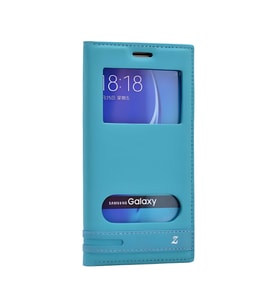 Galaxy J5 2016 Kılıf Elite Kapaklı Kılıf (Turkuaz)