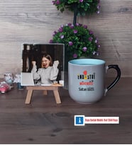Endüstri Mühendisi Fotoğraflı Dekoratif Taş, Kupa Bardak Beyaz Hediye (Model 10)