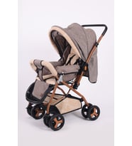 Jusso Dido Comfort Line Çift Yönlü Bebek Arabası (Bej)