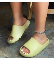Unisex Slide Fashion Terlik (Yeşil)