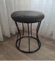 Kum Saati Düz Makyaj Pufu Kara İnci (Antrasit)