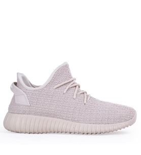 Pierre Cardiin Erkek Spor Aakkabı Yazlık Yeezy Bağsız (Bej)