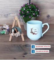 Doğum Günü Hediyesi İsme Özel Kupa Bardak Beyaz ve Fotoğraflı Ahşap Anahtarlık Hediye (Model 5)