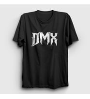 Presmono Unisex Beyaz Logo Dmx T-Shirt 225175tt (Siyah)