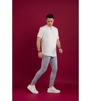 PAUL MARTİN REGULAR FİT HAKİM YAKA ERKEK KETEN GÖMLEK (Krem)