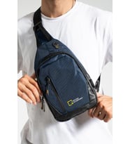 Body Bag Çanta Erkek Göğüs  Çantası 27*15 Cm Sırt Çantası Fonksiyonel Kullanım BadyBag  (Lacivert)