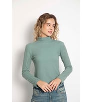 Vishenka Kadın Balıkçı Yaka Body (Mint Yeşili)