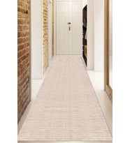 Dijital Baskılı Kaymaz Taban Yıkanabilir Modern Yolluk Ve Koridor Halısı NDU-SD-372 (Krem)