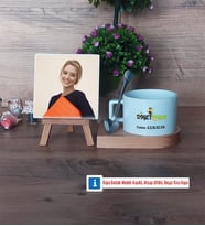 Diyetisyen Fotoğraflı Dekoratif Taş, Kupa Bardak Beyaz Hediye Diyetisyene Hediye Diyetisyenler Günü Hediyesi (Model 8)