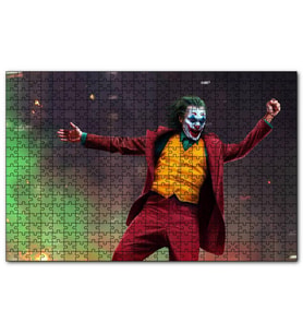 Cakapuzzle Joker Anime Karakter Posteri  Puzzle Yapboz MDF (Ahşap) (1000 Parça)