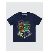 Harry Potter Erkek Çocuk Tişört 2-5 Yaş Ekru (Lacivert)