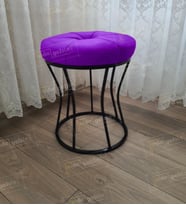 Kum Saati Dilimli Makyaj Pufu Kara İnci (Lila)