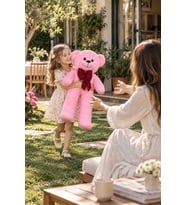 120 Papyonlu Büyük Ayıcık (Pembe)