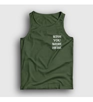 Presmono Unisex Sarı Wish Astroworld Travis Scott Atlet 43476tt (Haki)