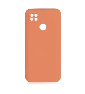 Xiaomi Redmi 9C Kılıf Özel Orijinal Lansman Serisi, İçi Kadife, Pürüzsüz Yumuşak ve Mat TPU Silikon (Turuncu)