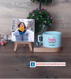 Matematik Öğretmeni Fotoğraflı Dekoratif Taş, Kupa Bardak Beyaz Hediye (Model 8)