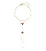 925 Ayar Gümüş Lotus Çiçeği Şahmeran (Gold)