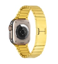 Apple Watch 7 45mm Zore KRD-82 Metal Kordon (Gold)