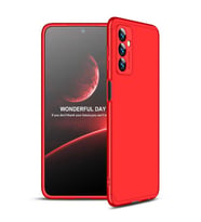 Galaxy M23 Kılıf Zore Ays Full Koruma Kılıf (Kırmızı)