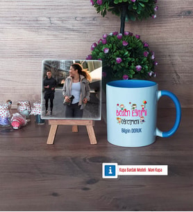 Beden Eğitimi Öğretmeni Fotoğraflı Dekoratif Taş, Kupa Bardak Beyaz Hediye (Model 4)