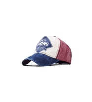 Şapka Unisex Jewel Shine Beyzbol Eskitme Şapka Cap Çap Mevsimlik Şapka Jwl.shn.yn.001 (Lacivert-Bordo)
