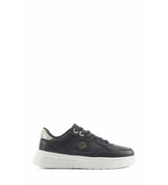 U.S. Polo Assn. Emora  Memory Foam Yüksek Tabanlı Kadın Sneaker Günlük Ayakkabı (Siyah)