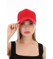 Unisex Piercing Şapka (Kırmızı)