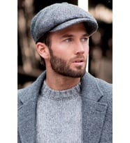 Erkek Kasket Peaky Blinders Kaşe Kumaş Şapka Kasket (Karışık)