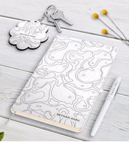 BK Gift Kişiye Özel İsimli Siyah Defter Kalem Ve Anahtarlık Hediye Seti-30 (Model 2)
