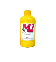 M1 ART Akrilik Boya 500.GR - 15 Farklı Renk Seçeneği - Ahşap, Tuval, Seramik , Duvar ,Taş (Sarı)