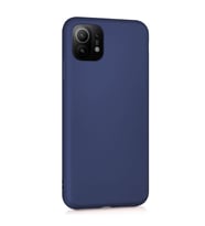 Vendas Xiaomi Mi 11 Lite Premier soft serisi yumuşak silikon kılıf (Lacivert)