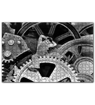Cakapuzzle Charlie Chaplin İşçi Çarklar Modern Zamanlar  Puzzle Yapboz MDF (Ahşap) (255 Parça)