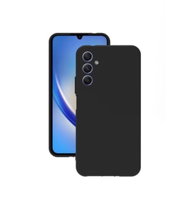 Samsung Galaxy A34 Kılıf Kamera Korumalı Silikon Rubber Arka Kapak (Siyah)
