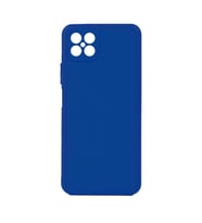 Omix X600 Kılıf Kamera Korumalı Silikon Rubber Arka Kapak (Lacivert)