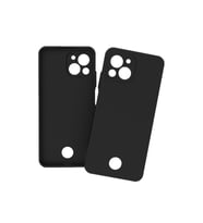 Reeder S23 Pro Max Kılıf Kamera Korumalı Silikon Rubber Arka Kapak (Siyah)