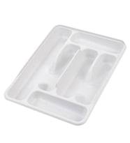 Moonstar Çekmece İçi Kaşıklık 6Gözlü Çatal Bıçak Organızer 40X30CM-KŞ-170 (Krem)