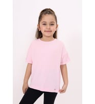 Toontoy Kız Çocuk Tişört (Açık Pembe)