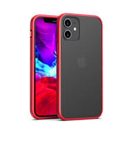 BİKAPAK ELİT ENIGMA IPHONE 12 MİNİ KAPAK (Koyu Kırmızı)