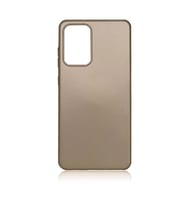 Galaxy A52 Kılıf Kamera Çıkıntılı Soft Silikon (Gold)