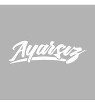 Ayarsız Araba Sticker siyah 16x5 CM (Beyaz)
