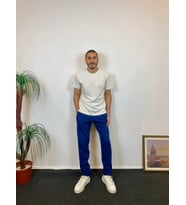Erkek Regular Fit  Eşofman Altı SPR24EA83 (İndigo)