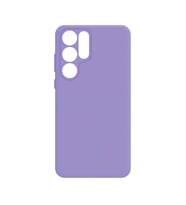 Kvy Samsung Galaxy S24 Ultra Biye Silikon Kılıf (Lila)