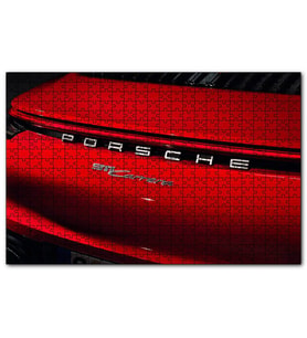 Cakapuzzle Porsche 911 Carrera Arka Yakın Plan  Puzzle Yapboz MDF (Ahşap) (1000 Parça)