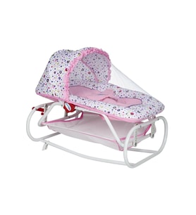 Pasha Baby Lüks Sallanabilen Ana Dizi (Pembe)