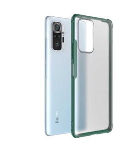 Xiaomi Redmi Note 10 Pro Kılıf Mat Volks Case (Koyu Yeşil)