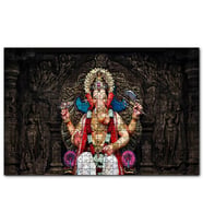 Cakapuzzle Lord Ganesha İllüstrasyon  Puzzle Yapboz MDF (Ahşap) (500 Parça)