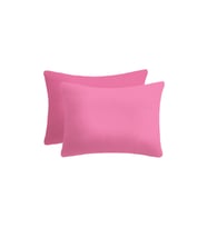 LİEF HOME DÜZ RENK BEBEK YASTIK KILIFI 11 FARKLI RENK SEÇENEĞİYLE 35x45 ( 2 Adet ) (Pembe)