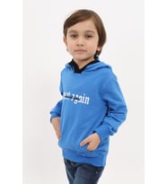 Toontoy Erkek Çocuk Baskılı Sweatshirt (Saks)